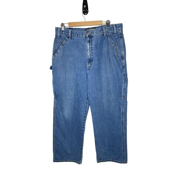 Vtg. Silvertab Levi’s Mens Baggy Carpenter Jeans 36X30 (Actual 29) Y2K Skater‎ - Picture 1 of 14